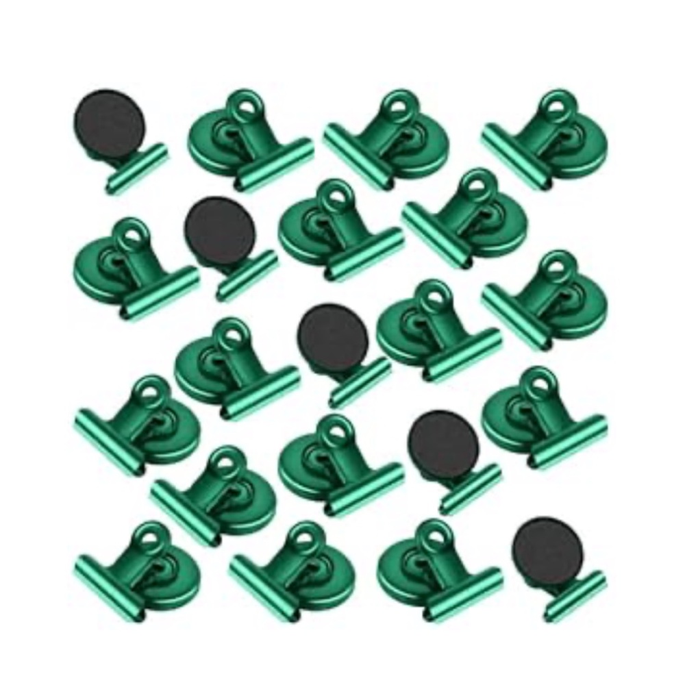 Magnetic Green Clips for Regrigerator